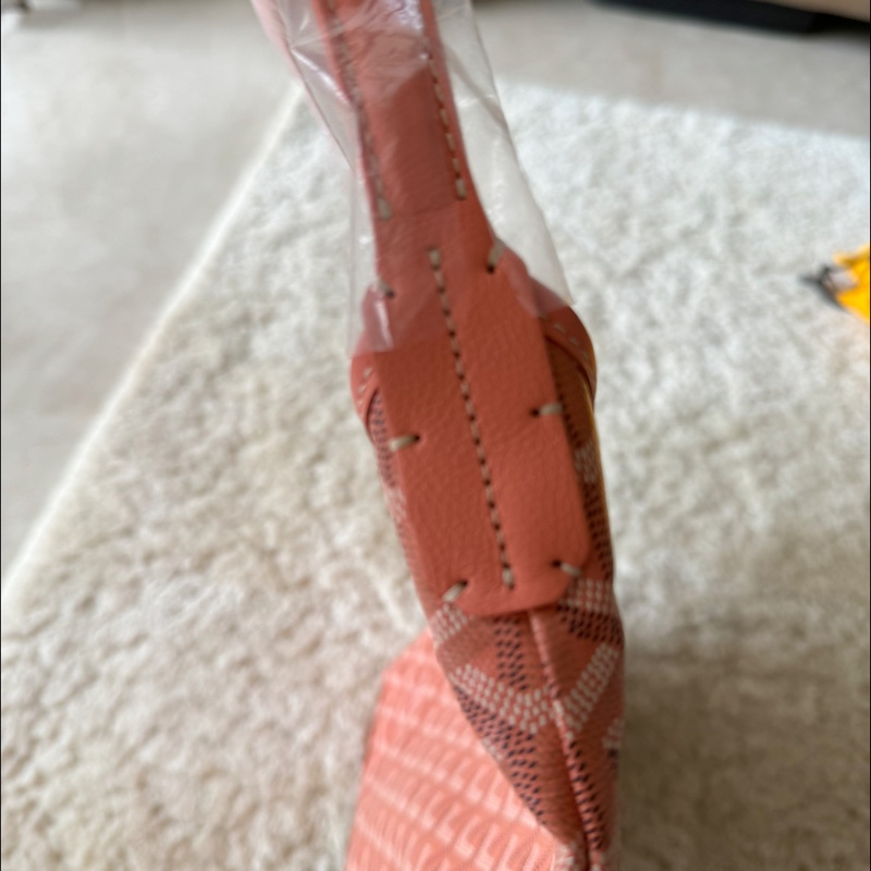 goyard 限量珊瑚粉色hobo 全新-12