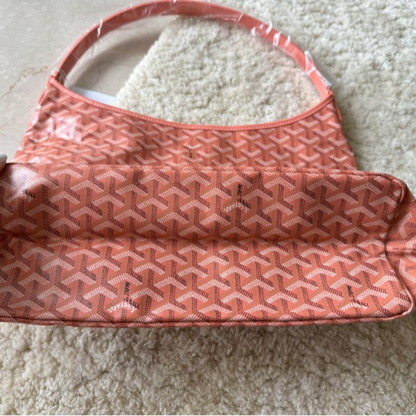 goyard 限量珊瑚粉色hobo 全新-14