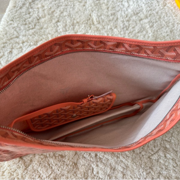 goyard 限量珊瑚粉色hobo 全新-15