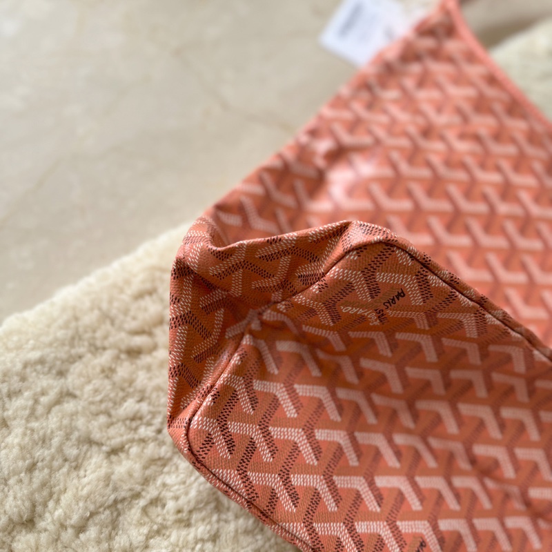 goyard 限量珊瑚粉色hobo 全新-16
