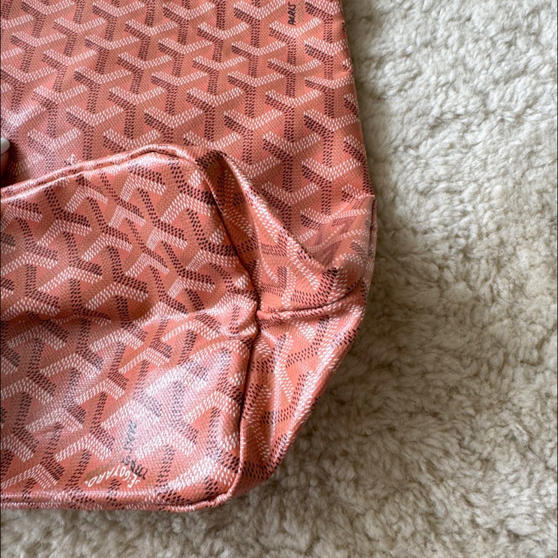 goyard 限量珊瑚粉色hobo 全新-17