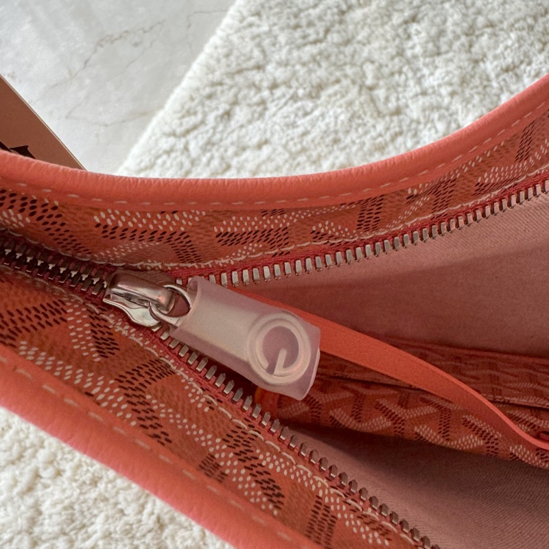 goyard 限量珊瑚粉色hobo 全新-18
