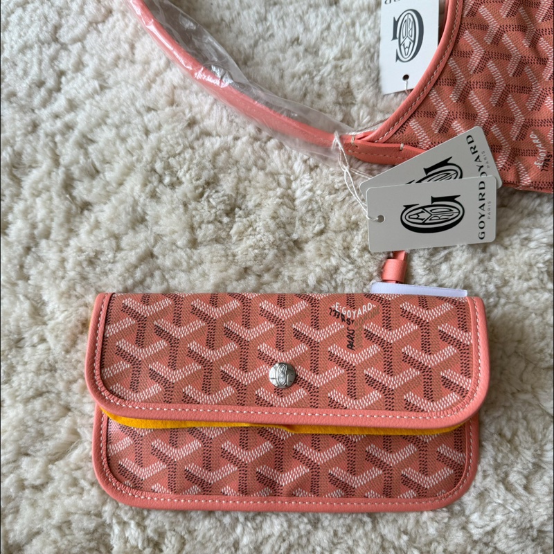 goyard 限量珊瑚粉色hobo 全新-20