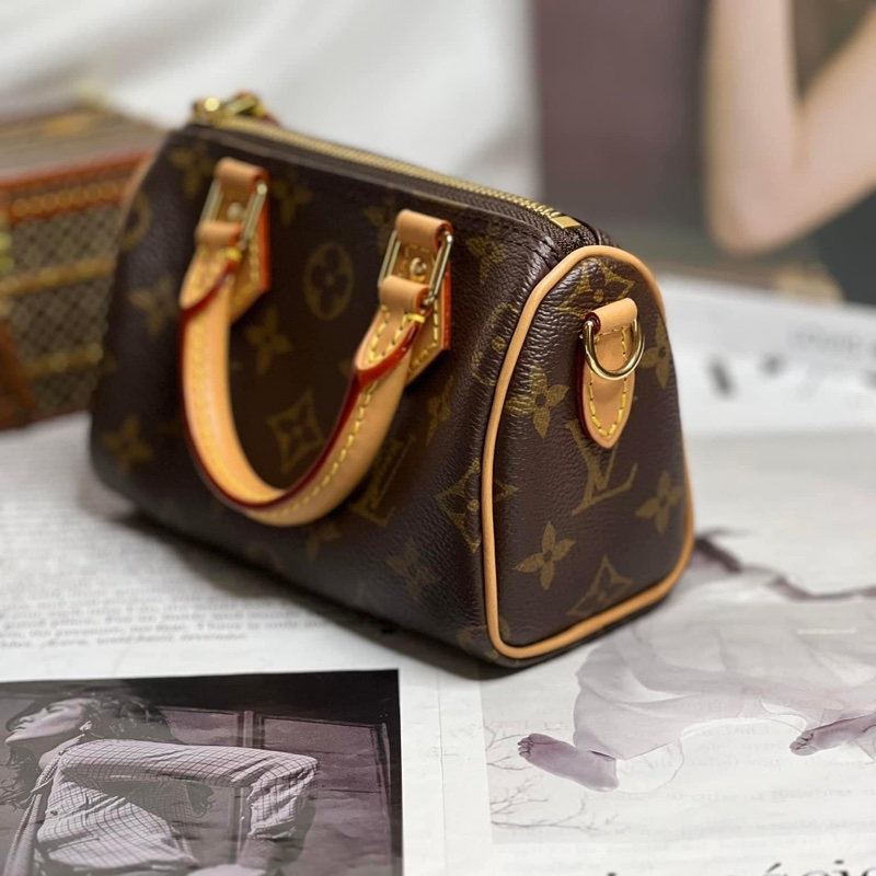 LV Nano speedy M81085 新款(背帶可調)-7