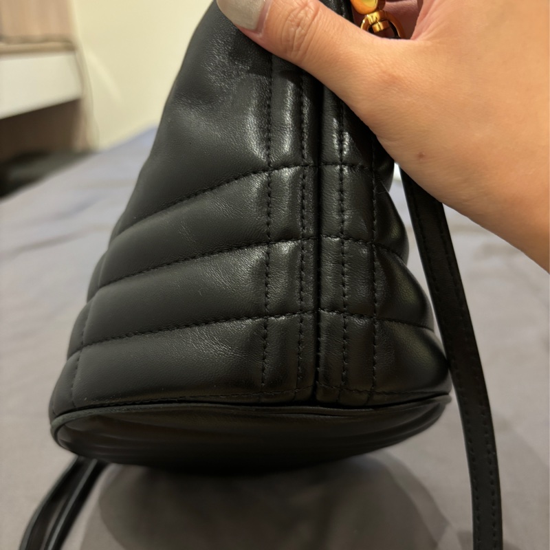 Burberry 羊皮lola包-14