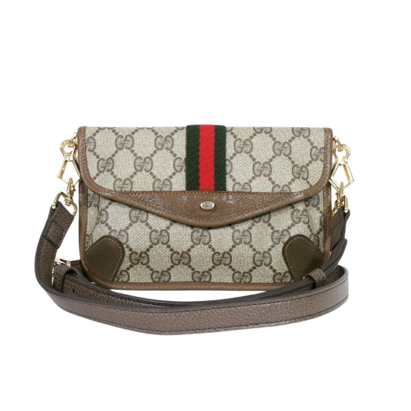 Gucci GG Ophidia Pouch Bag 古馳老花帆布小包-0