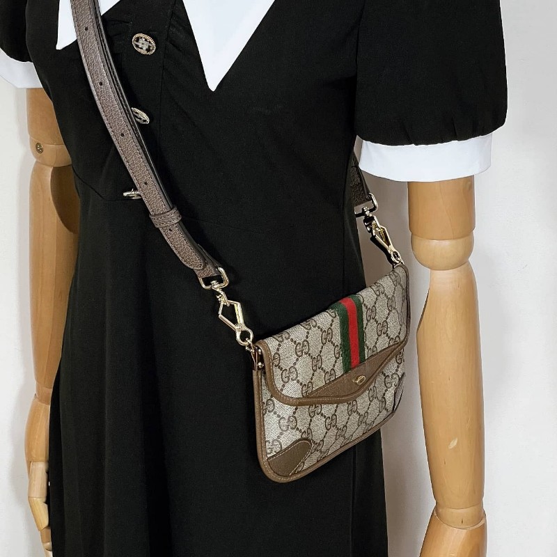Gucci GG Ophidia Pouch Bag 古馳老花帆布小包-2