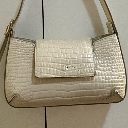 Rouje Baguette Bag 米白色-5