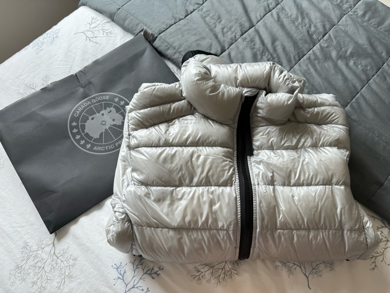 Canada goose 男裝銀色羽絨外套-3