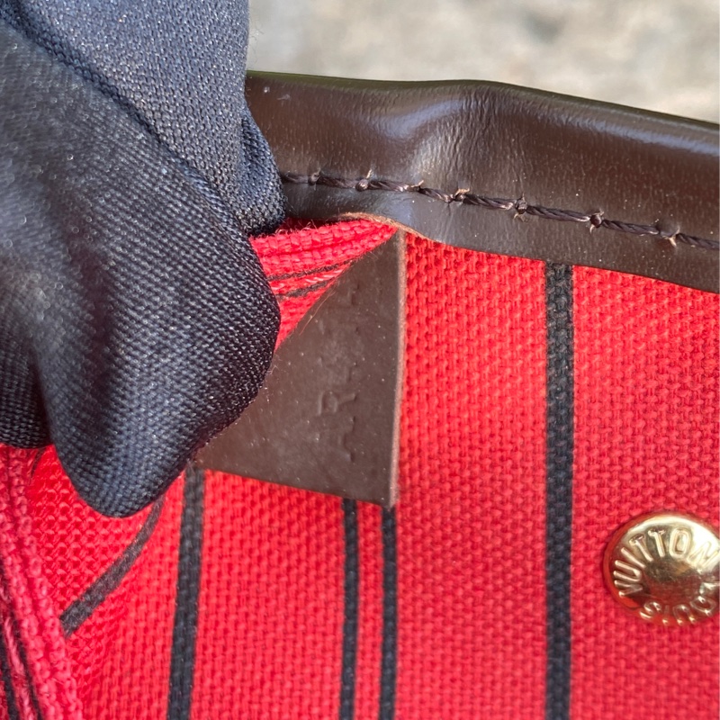 近新Louis Vuitton棋盤格Neverfull PM小款抽繩束口購物包M40600原N41359-15