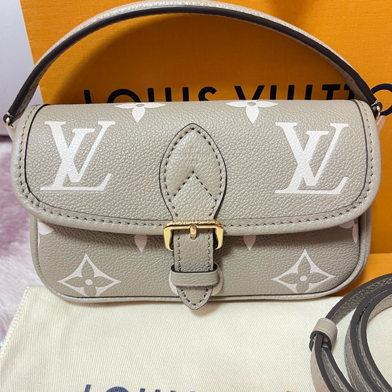 lv Nano Diane 小法棍 大象灰 m83300-5