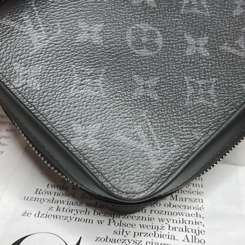 LV Zippy XL 經典黑花手拿包長夾 M61698 《台灣購證》-8