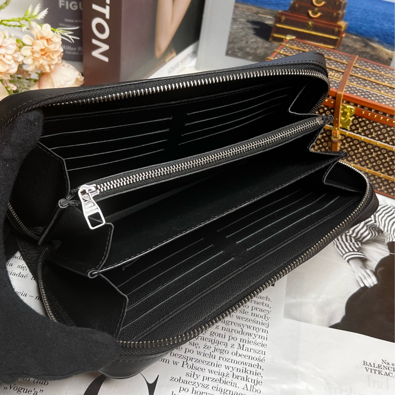 LV Zippy XL 經典黑花手拿包長夾 M61698 《台灣購證》-16