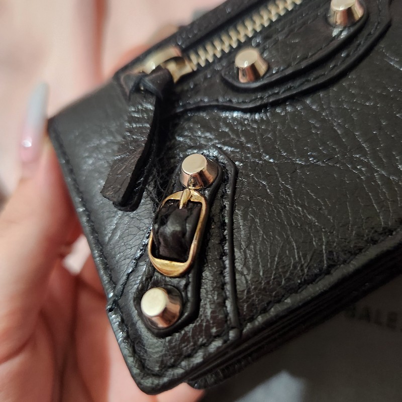 Balenciaga巴黎世家機車包造型卡包-14