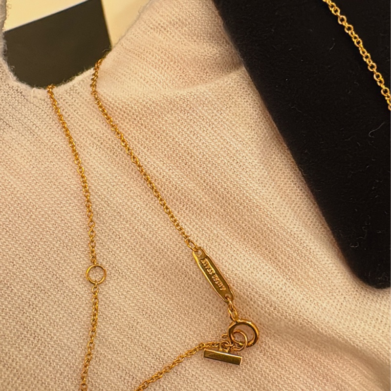 Tiffany&co. smile 微笑項鍊 迷你無鑽-4