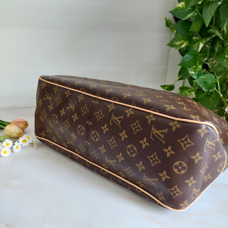 LV Delightful ( MM /中)🌈實品拍照🌈 M40353 肩背包~二手整體約9.5成新-41