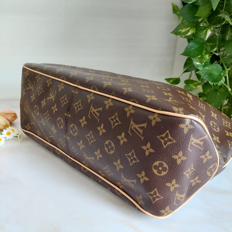 LV Delightful ( MM /中)🌈實品拍照🌈 M40353 肩背包~二手整體約9.5成新-42