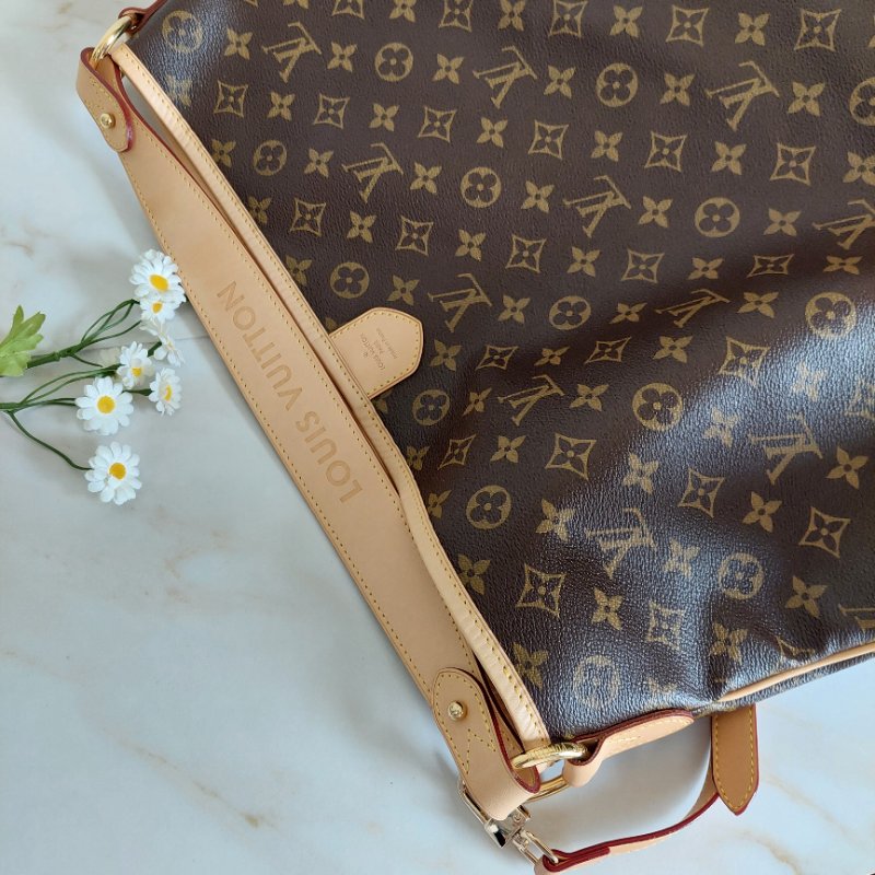 LV Delightful ( MM /中)🌈實品拍照🌈 M40353 肩背包~二手整體約9.5成新-65