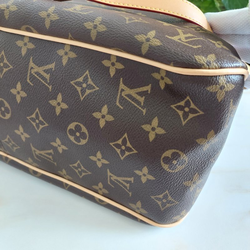LV Delightful ( MM /中)🌈實品拍照🌈 M40353 肩背包~二手整體約9.5成新-74