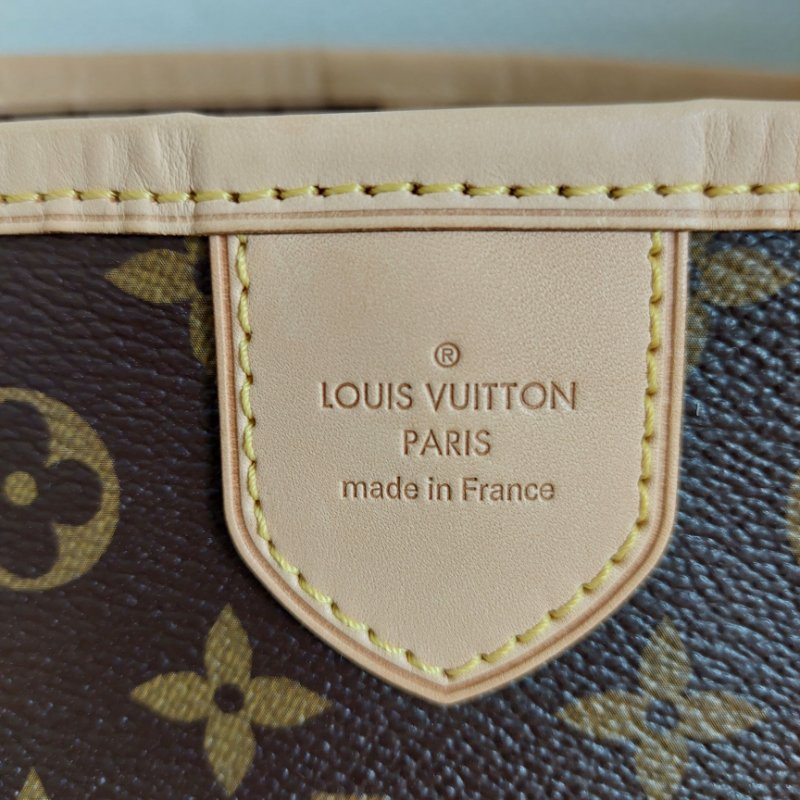 LV Delightful ( MM /中)🌈實品拍照🌈 M40353 肩背包~二手整體約9.5成新-77