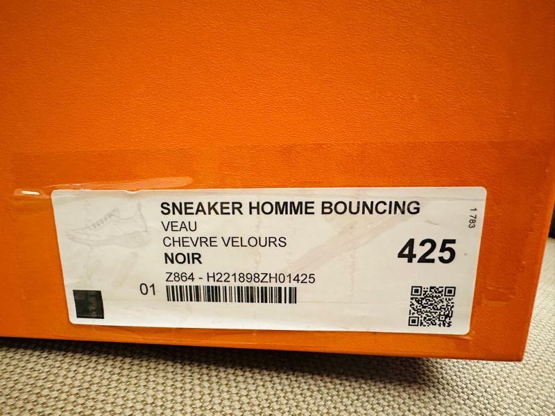 HERMÈS SNEAKER HOMME BOUNCING (男熊貓鞋42.5)-1