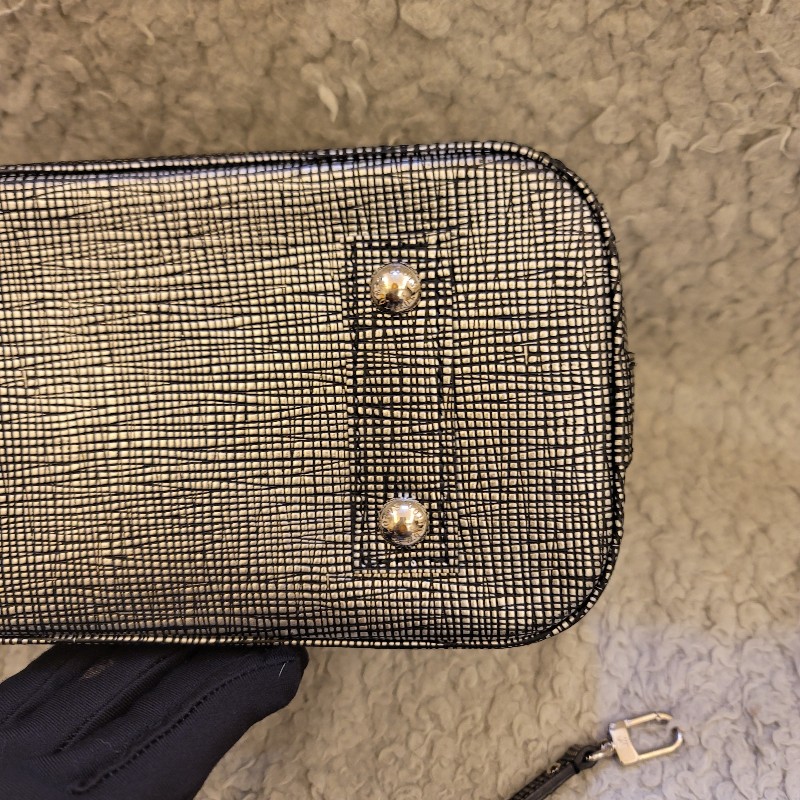 ♥520優惠♥LOUIS VUITTON Epi Platine Alma BB M54827 手提 肩背包-25