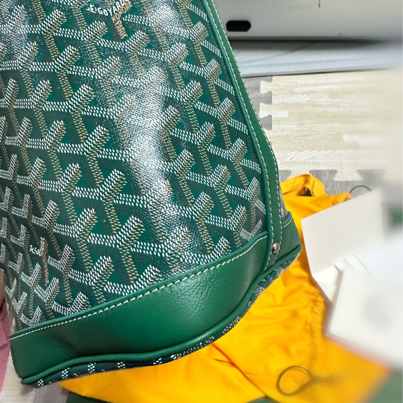 Goyard petit Flot 水桶包 綠色-2