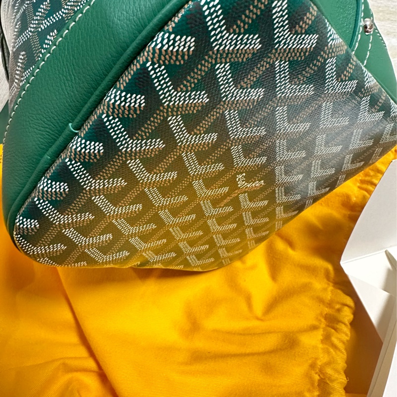 Goyard petit Flot 水桶包 綠色-6