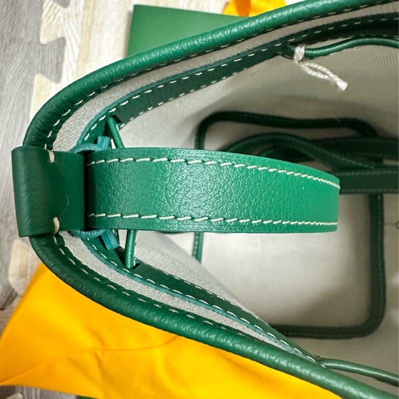 Goyard petit Flot 水桶包 綠色-20