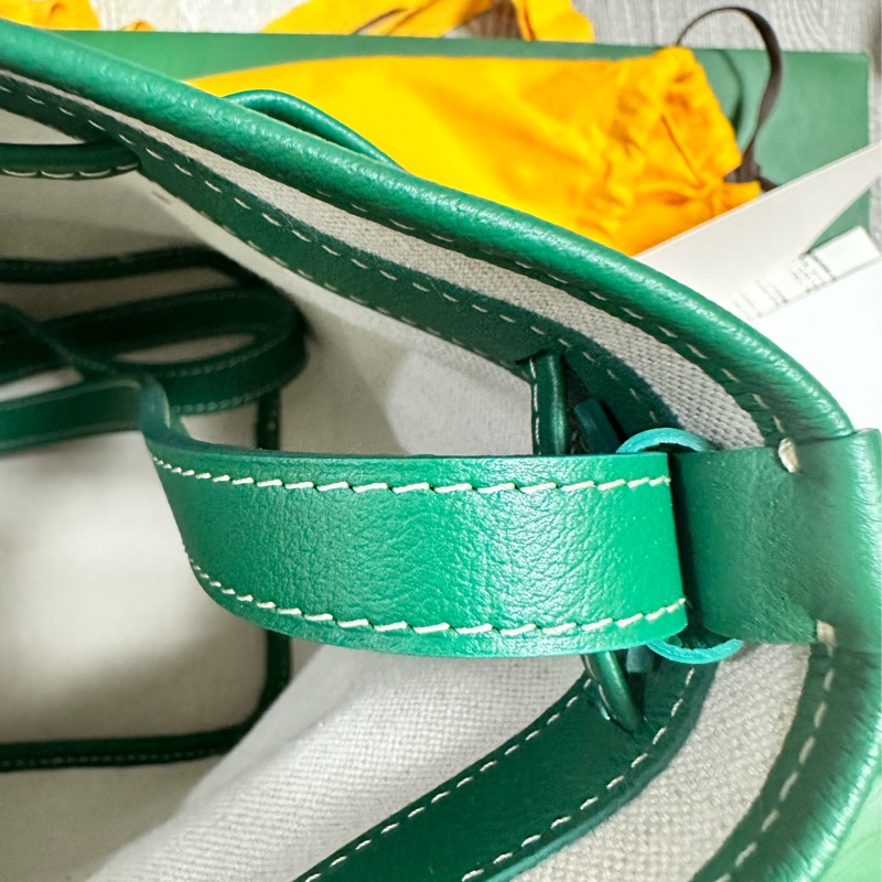 Goyard petit Flot 水桶包 綠色-21