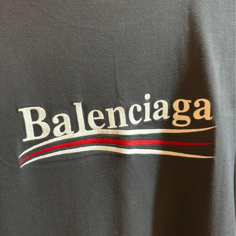 Balenciaga 巴黎世家刺繡可樂短袖-2