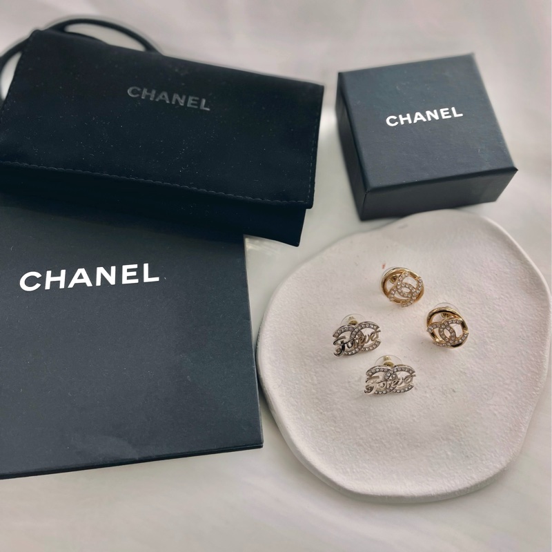 🏷CHANEL 針式耳環❣️降價出售-0