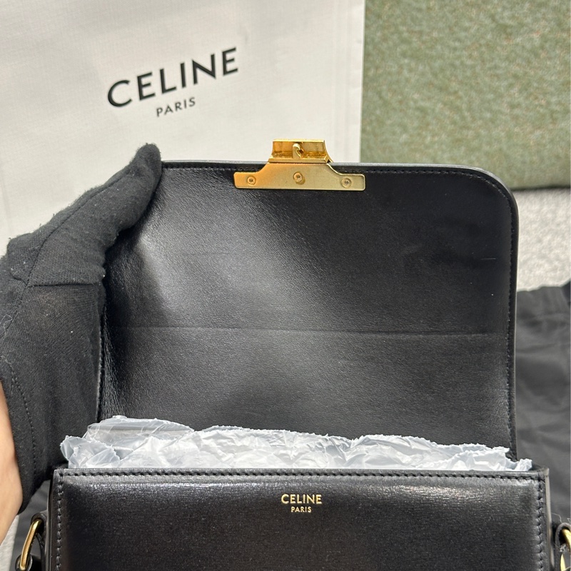 Celine teen box 經典黑金凱旋門包💛🖤💛🖤 全網最低🔥-18