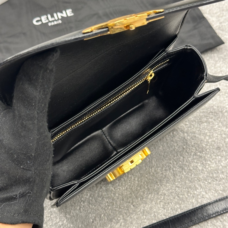 Celine teen box 經典黑金凱旋門包💛🖤💛🖤 全網最低🔥-22