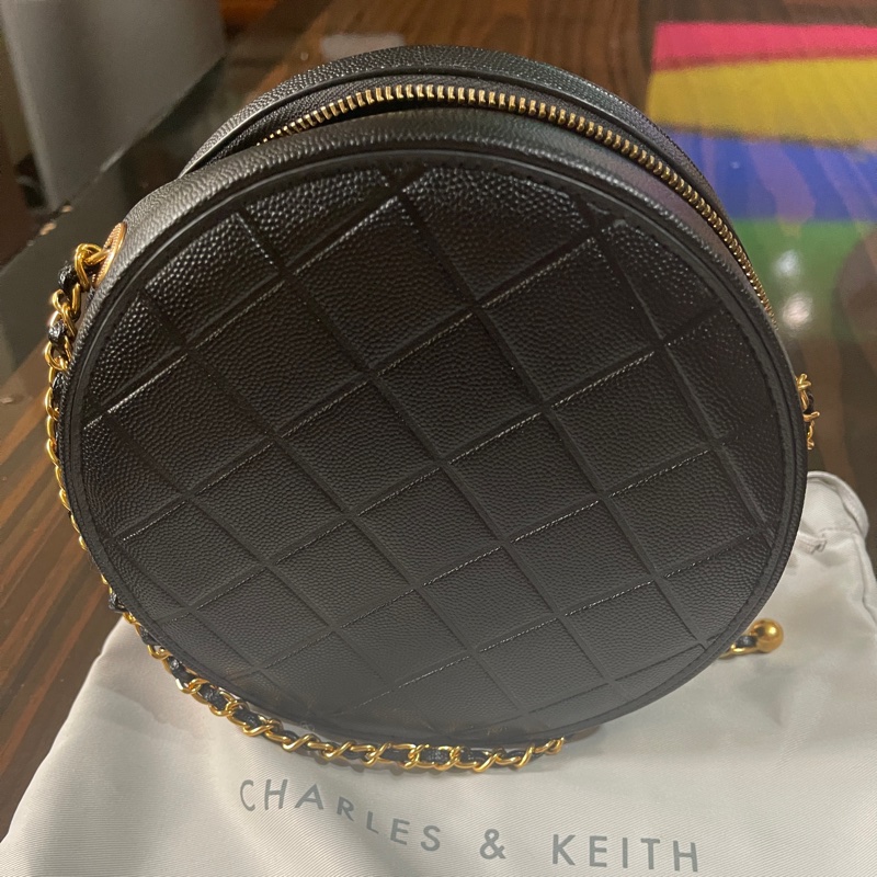 小ck小圓包 黑色-2