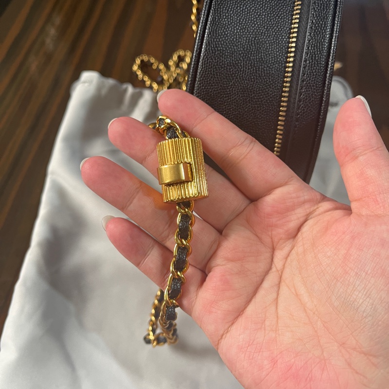 小ck小圓包 黑色-4