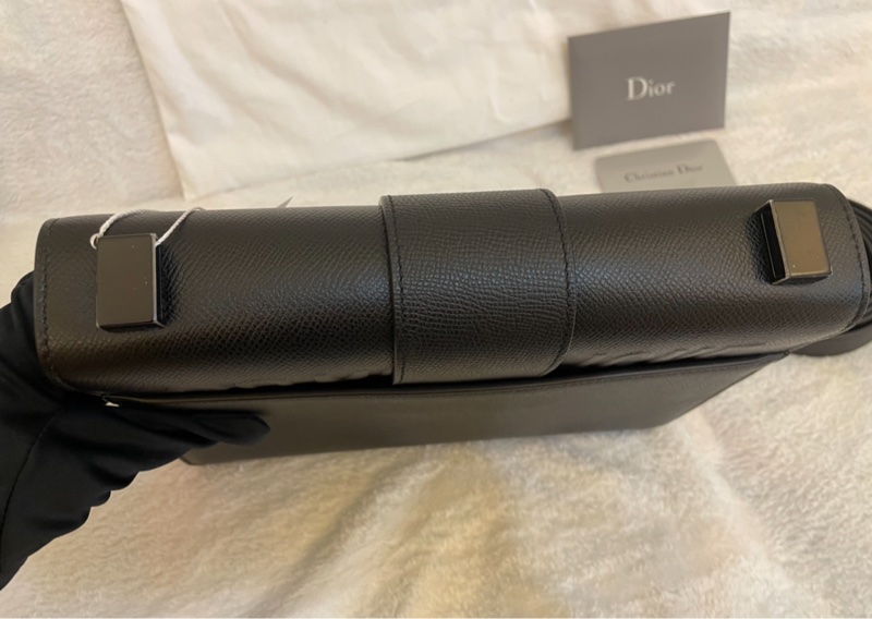 DIOR 全新 全黑 黑色磨沙釦 霧面 蒙田30 Montaigne-5