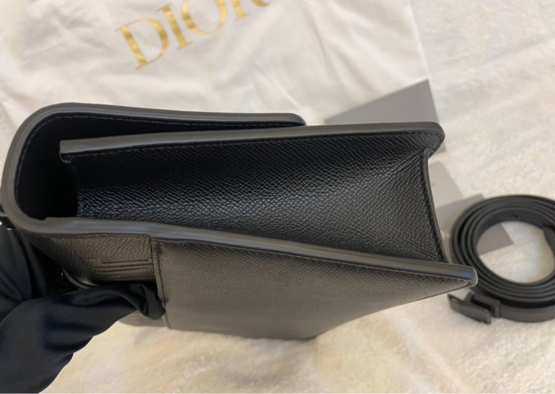 DIOR 全新 全黑 黑色磨沙釦 霧面 蒙田30 Montaigne-6