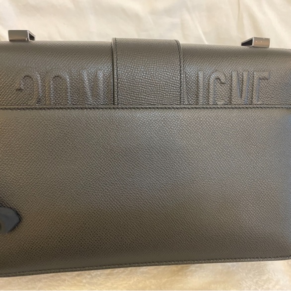 DIOR 全新 全黑 黑色磨沙釦 霧面 蒙田30 Montaigne-10