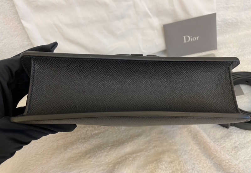 DIOR 全新 全黑 黑色磨沙釦 霧面 蒙田30 Montaigne-12