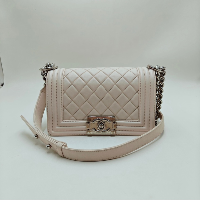 Chanel Leboy Small 粉色-0