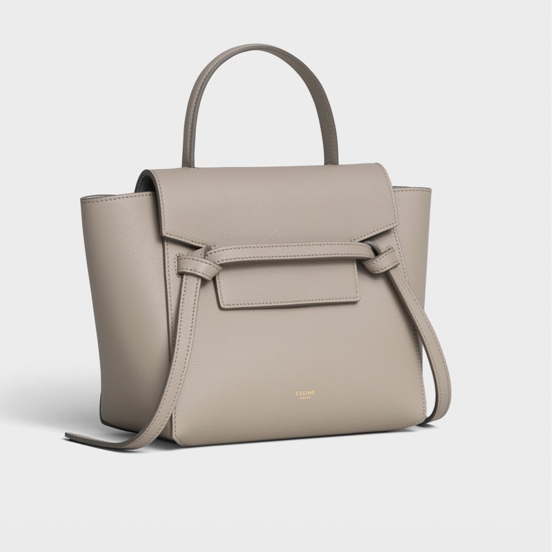 CELINE BELT BAG pico鯰魚包 杏色-1