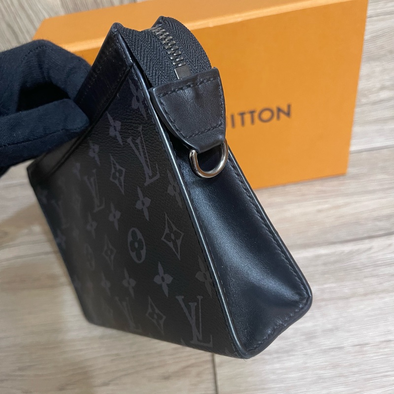 Lv黑老花二合一洗漱包(台灣專櫃購入)-8