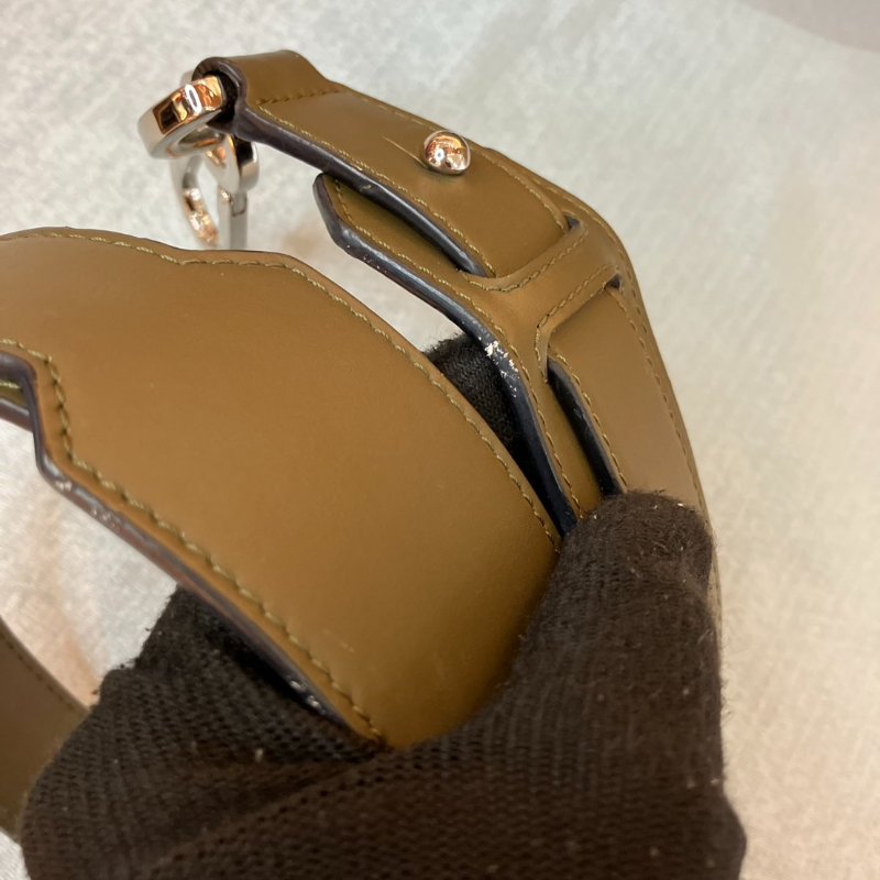 【舊愛新歡】LOEWE深卡其綠色郵差側背包 中性 男士-25