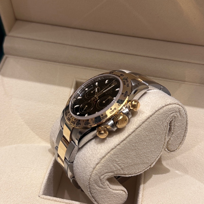 全新 膜還在 Rolex 116503 18k 半金黑迪 勞力士半金黑面迪 40mm Daytona 迪通拿-2
