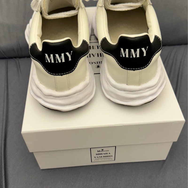 MIHARA YASUHIRO三原康裕 貝殼頭 全皮溶解鞋*BLAKEY" OG Sole Leather Low-top Sneaker / A06FW702-2