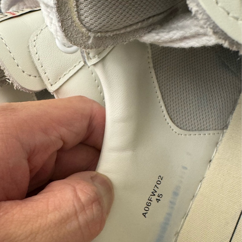 MIHARA YASUHIRO三原康裕 貝殼頭 全皮溶解鞋*BLAKEY" OG Sole Leather Low-top Sneaker / A06FW702-12