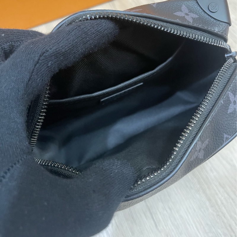 Lv soft Trunk mini黑老花小箱包(台灣專櫃購證發票齊全❗️)-12