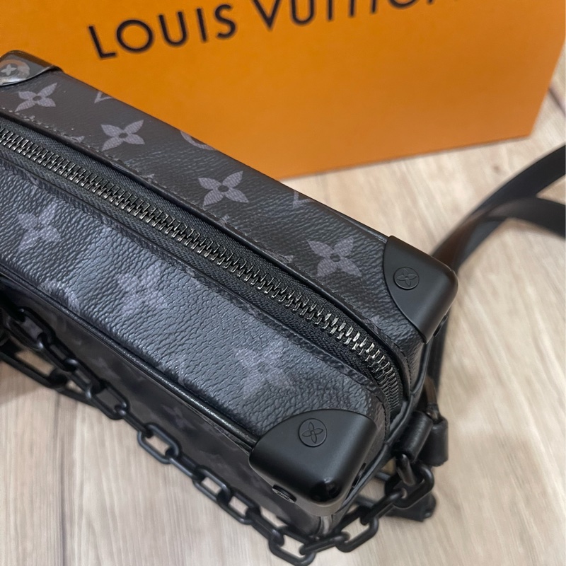 Lv soft Trunk mini黑老花小箱包(台灣專櫃購證發票齊全❗️)-21