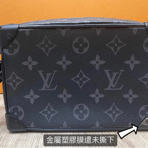Lv soft Trunk mini黑老花小箱包(台灣專櫃購證發票齊全❗️)-10